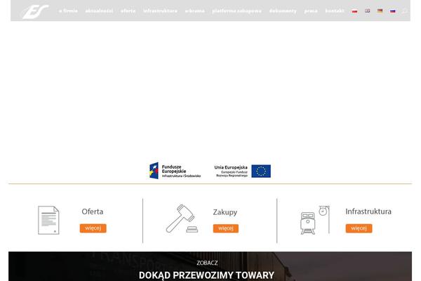 Site using Divi-builder plugin
