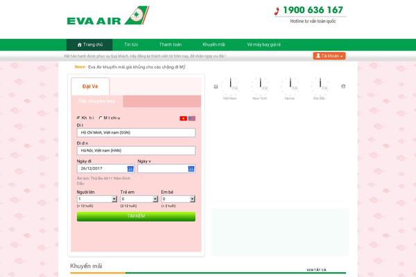 evaair.vn site used Vietnambooking_v3