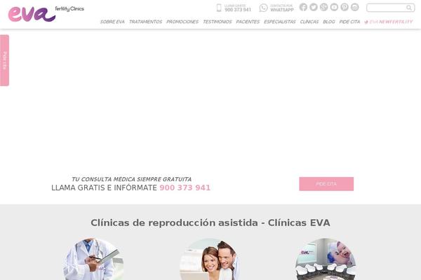 evafertilityclinics.es site used Responsive_hijo