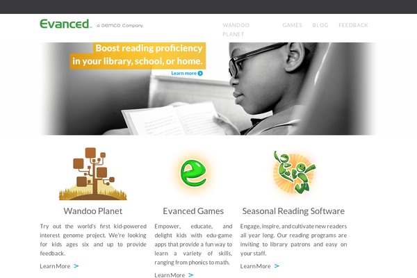 evancedkids.com site used Readit_beta