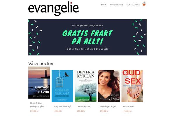 evangelie.se site used Book Store
