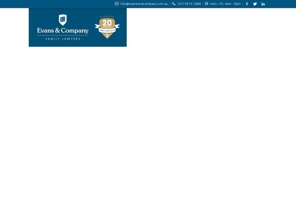 evansandcompany.com.au site used Ec-2016