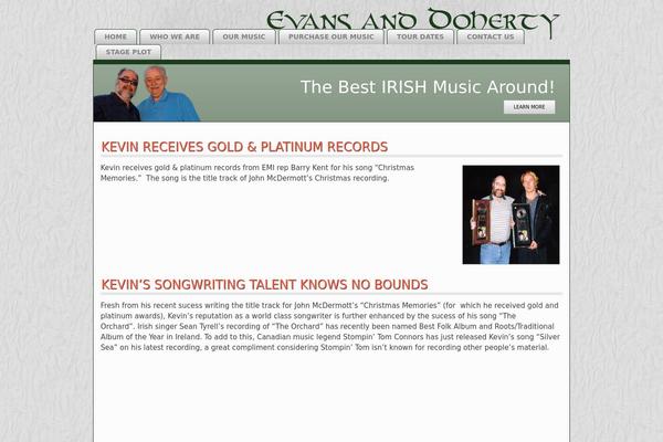 evansanddoherty.com site used Evans2