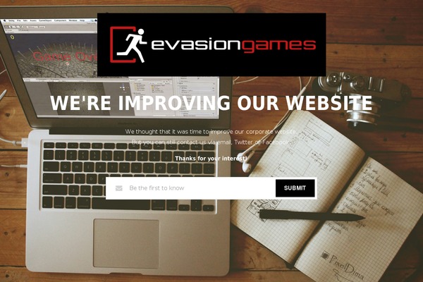evasiongames.com site used Divi-2-5-3