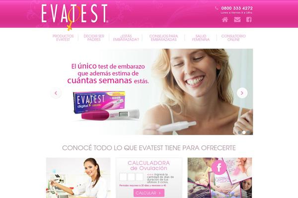 evatest.com site used Evatest-theme