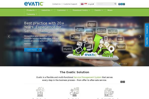 evatic.com site used Officialevatic
