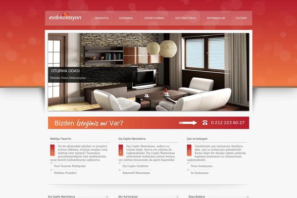evdekorasyonhizmetleri.com site used Dekorasyon