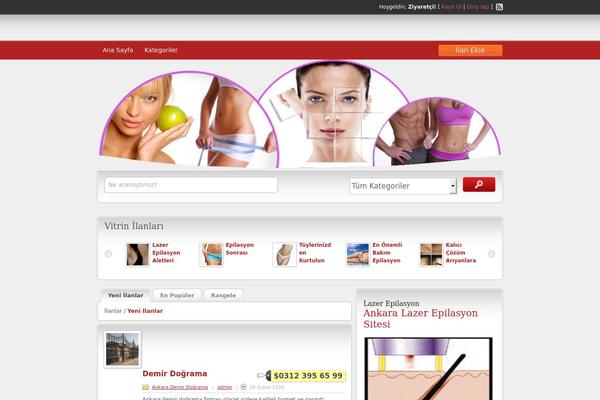 ClassiPress theme site design template sample