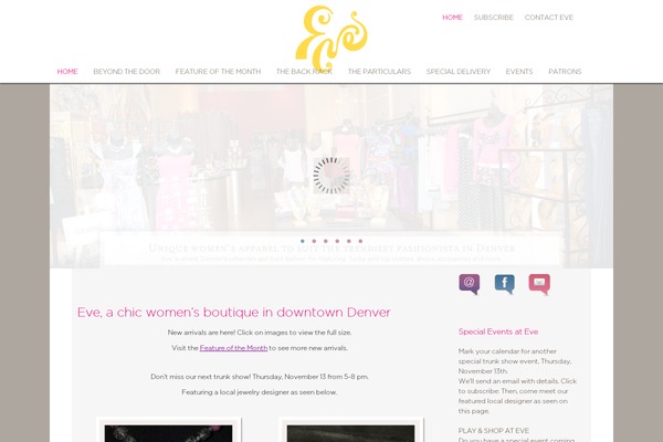 Twenty Ten theme site design template sample