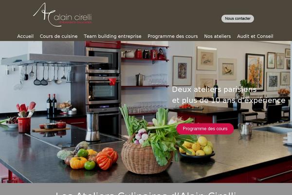 Divi theme site design template sample