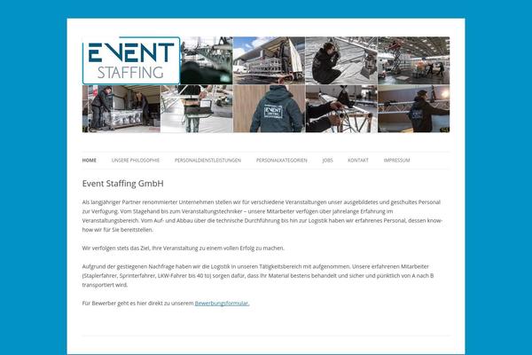 Twenty Twelve theme site design template sample