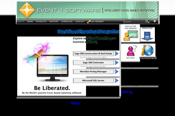event1software.com site used Event1