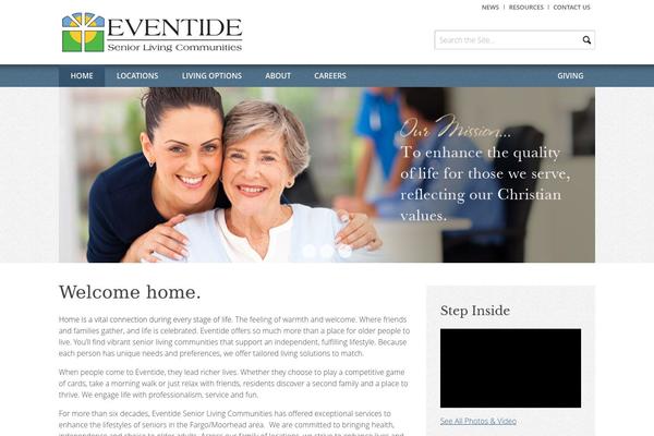 eventide theme websites examples