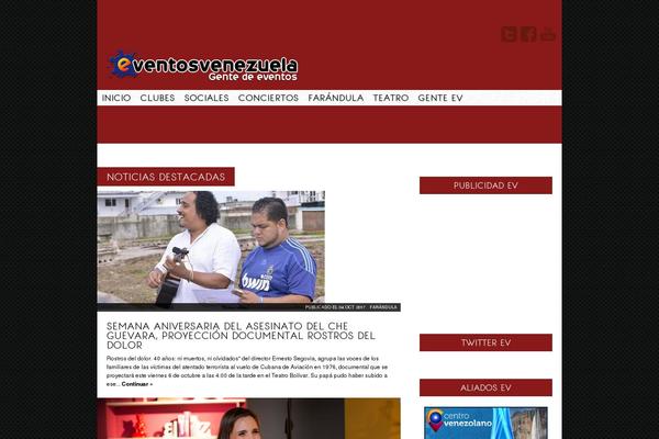 eventosvenezuela.com site used Magnifizine-responsive-theme
