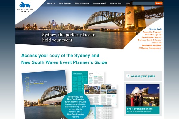 eventplannersguide.com.au site used Besydney_epg