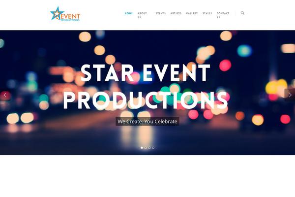 eventproductions.com.au site used Webmatric