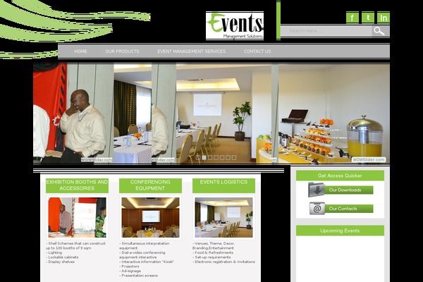 events-solutions.co.ke site used Events-template
