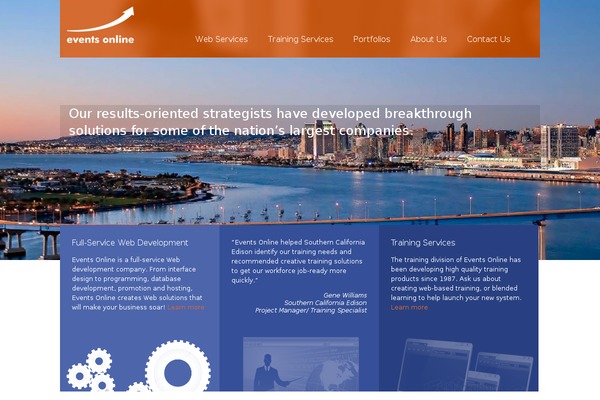 eventsonline WordPress theme, websites list used eventsonline theme eventsonline theme websites examples