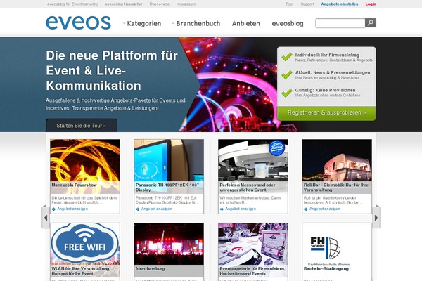 eveos.de site used Eveosblog