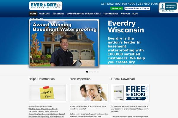 everdrywisconsin.com site used Everdry