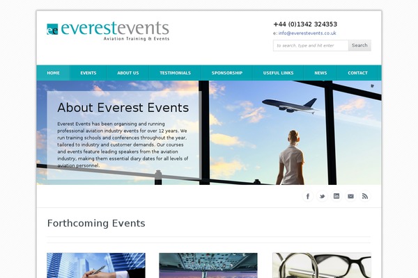 everestevents.co.uk site used Pressevent