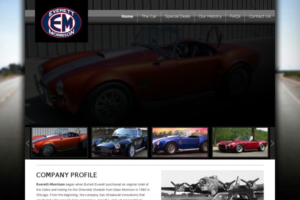 everett-morrison.com site used Em_theme