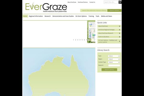 evergraze.com.au site used Evergraze-child