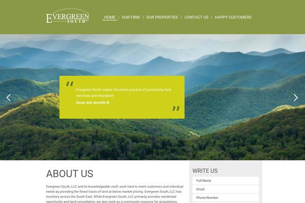 evergreensouth.com site used Evergreensouth