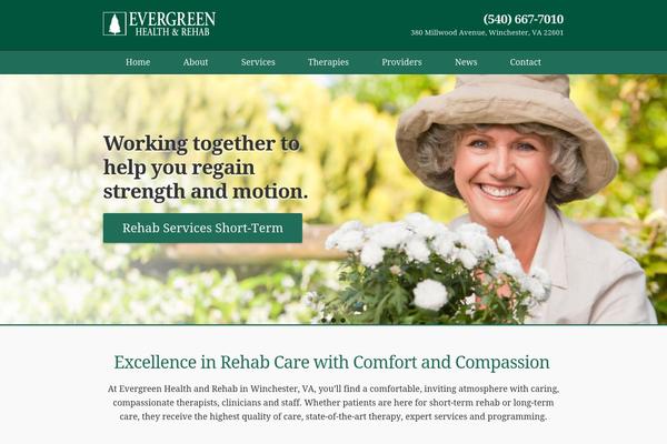 evergreenwinchester.com site used Evergreen-health