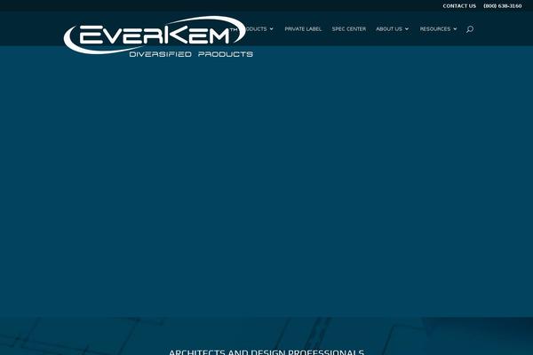 everkemproducts.com site used Everkem-v2
