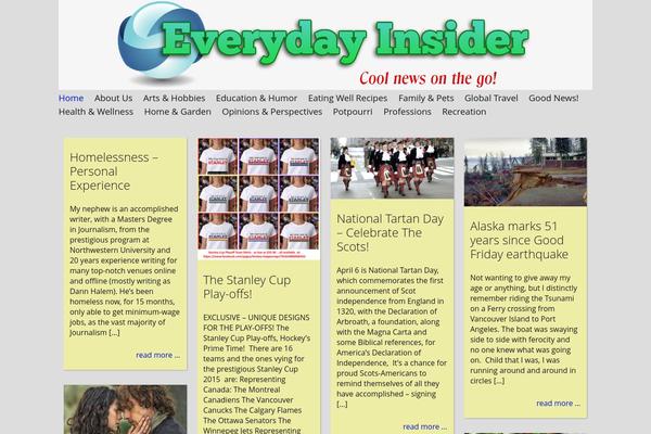 everydayinsider.info site used Curationflux