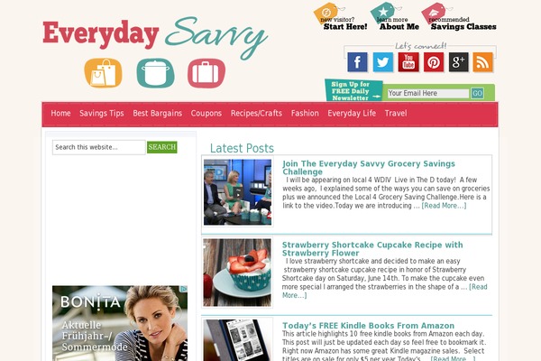 everydaysavvy.com site used Pmd-savvy