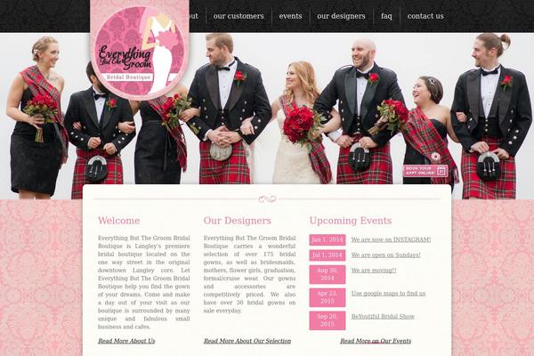 everythingbutthegroom.ca site used Ebtg