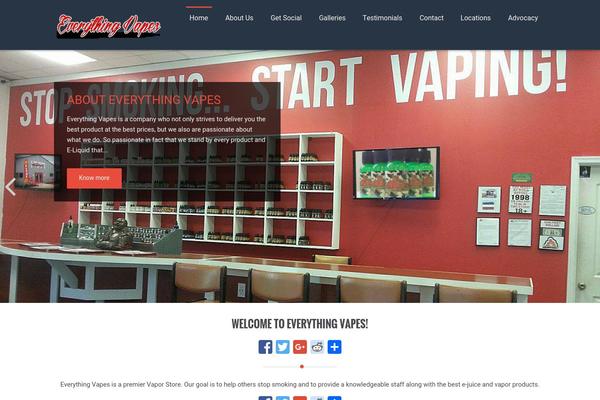 everythingvapes.com site used eVision corporate