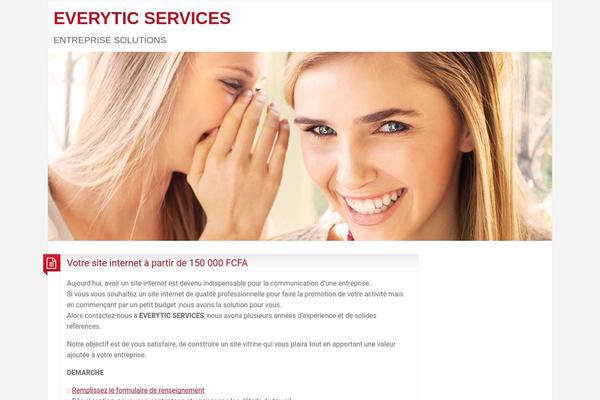 BlogoLife theme site design template sample