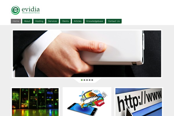 Parabola theme site design template sample