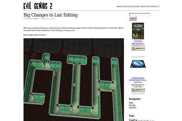 evilgenius2.com site used Eg2