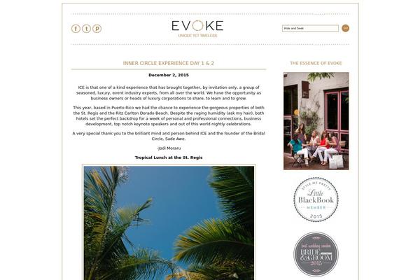 evokedcblog.com site used Evblog