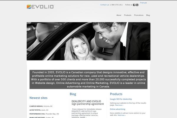 evolio.ca site used Applounge