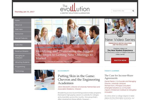 evolllution.com site used Evolllution