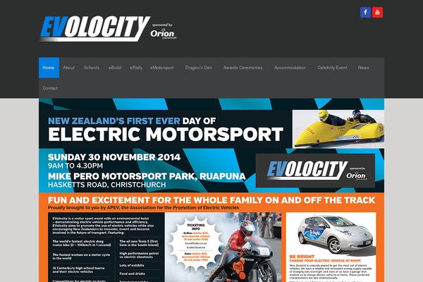 evolocity.co.nz site used Business Essentials Wp