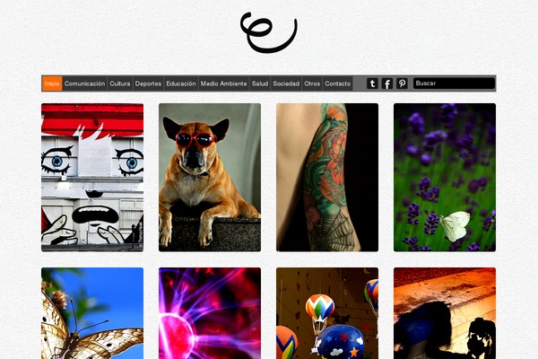 evolucionarios.ec site used Grid Theme Responsive