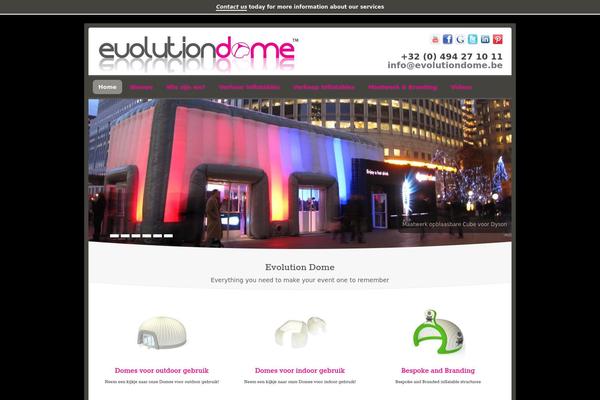 evolutiondome.be site used Webagency3