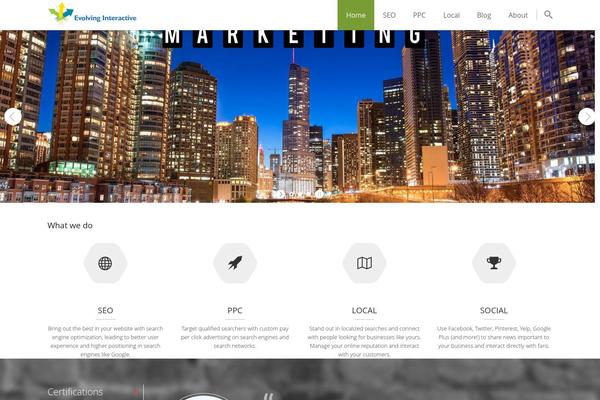 Big Junior theme site design template sample