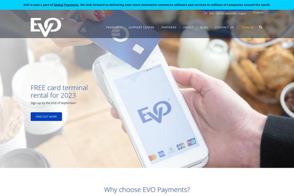 evopayments.co.uk site used Evouk