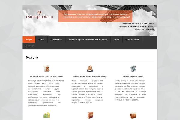 Wpex Pytheas theme site design template sample