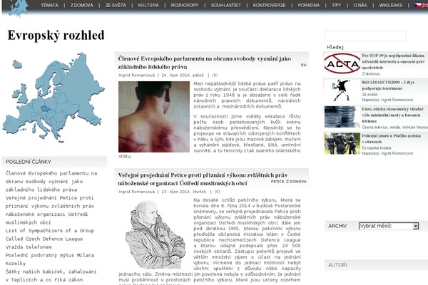 evropsky-rozhled.eu site used Rozhled