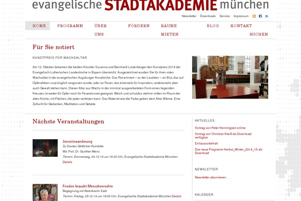 evstadtakademie.de site used Evstadtakademie