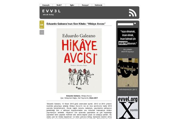 evvel.org site used Aeros