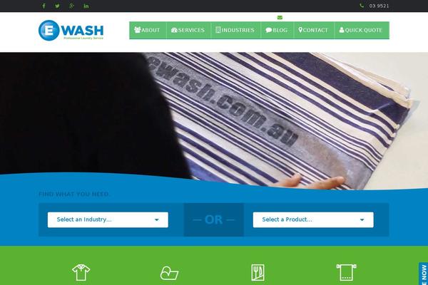 ewash.com.au site used Ewash